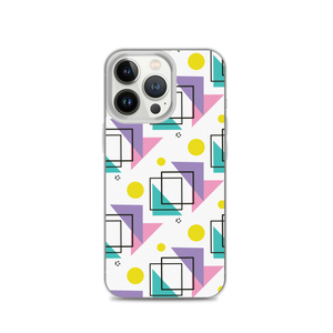 Memphis Colorful Pattern 02 iPhone® Phone Case