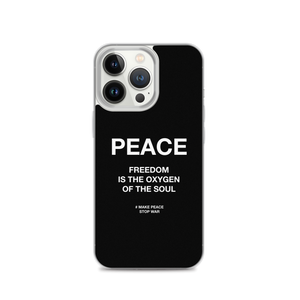 Freedom is the oxygen of the soul iPhone® Phone Case