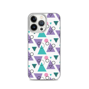 Memphis Colorful Pattern 03 iPhone® Phone Case