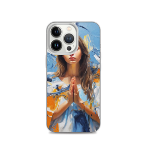 Pray & Forgive Oil Painting iPhone® Phone Case