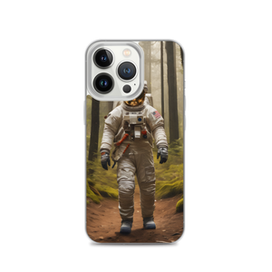 Astronout in the Forest iPhone Case