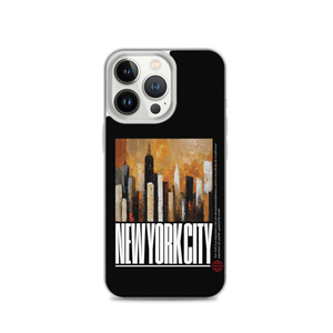 NYC Landscape Painting iPhone Case