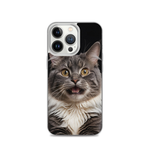 Shocked Cat Face iPhone Case