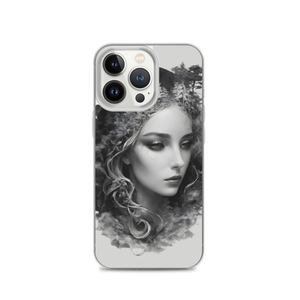 Grayscale Gaia iPhone Case