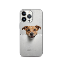 Smile Dog Peep iPhone Case