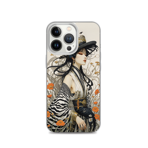 Mrs. Flora and Fauna iPhone Case