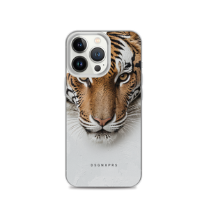 Silent Tiger Head iPhone Case