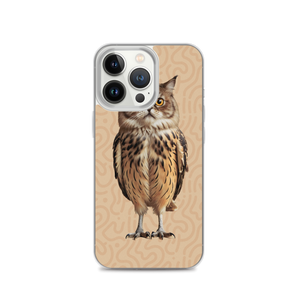 Cat Owl iPhone Case