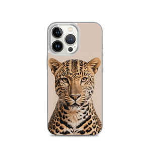 Leopard Potrait iPhone Case