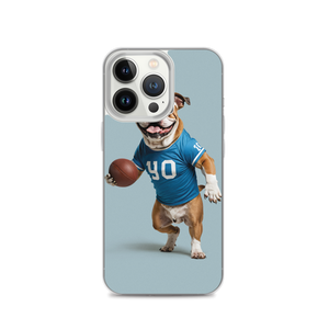 Bulldog Basketball iPhone Case