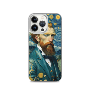 Van Gogh Potrait Painting iPhone Case