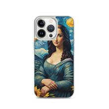 Monalisa Painting in Van Gogh Style iPhone Case