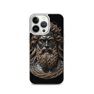 Zeus Copper Wire Sculpture iPhone Case