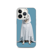 Dog in Ghost Costume iPhone Case