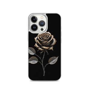 Rose Copper Art iPhone Case