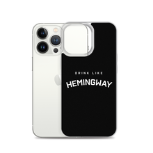 Drink Like Hemingway Clear Case for iPhone®