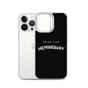 Drink Like Hemingway Clear Case for iPhone®