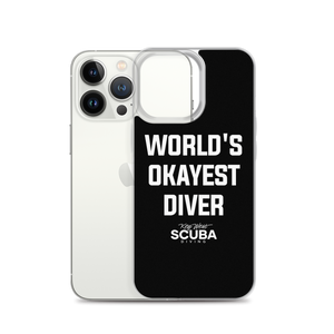 World's Okayest Diver Clear Case for iPhone®