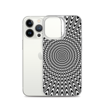 Vertigo Optical Illusion Background iPhone® Phone Case