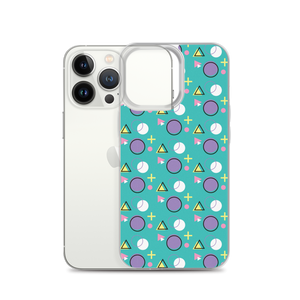 Memphis Colorful Pattern 01 iPhone® Phone Case