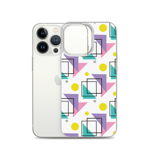 Memphis Colorful Pattern 02 iPhone® Phone Case