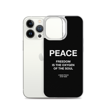 Freedom is the oxygen of the soul iPhone® Phone Case