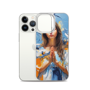 Pray & Forgive Oil Painting iPhone® Phone Case