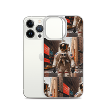 Astronout in the City iPhone Case