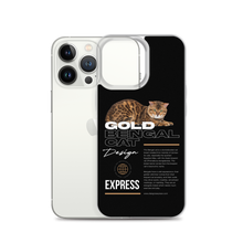 Gold Bengal Cat iPhone Case