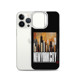 NYC Landscape Painting iPhone Case