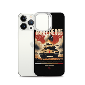 Make Peace Stop War Tank iPhone Case