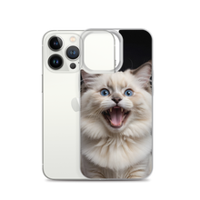 Angry Ragdoll Kitten iPhone Case