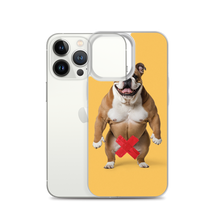 Bulldog X-Tape Yellow iPhone Case