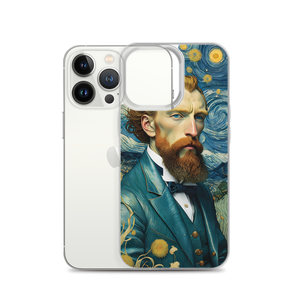 Van Gogh Potrait Painting iPhone Case