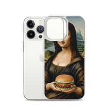 Monalisa Burger iPhone Case