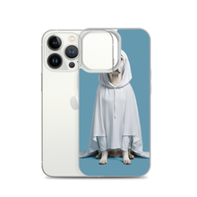 Dog in Ghost Costume iPhone Case