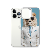 Funky White Lion iPhone Case