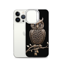 Owl Copper Art iPhone Case