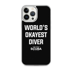 World's Okayest Diver Clear Case for iPhone®