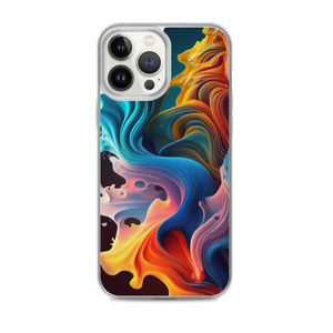 Colorful Swirl Background iPhone® Phone Case