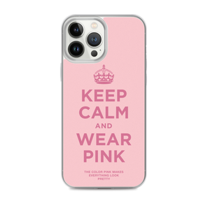 Keep Calm and Wear Pink iPhone® Phone Case