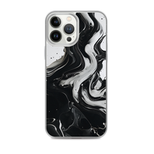 Black and White Fluid iPhone® Phone Case