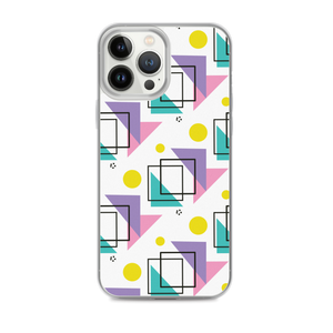 Memphis Colorful Pattern 02 iPhone® Phone Case