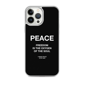 Freedom is the oxygen of the soul iPhone® Phone Case