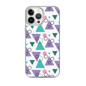 Memphis Colorful Pattern 03 iPhone® Phone Case