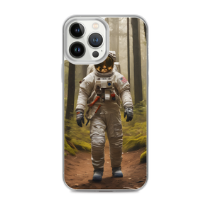 Astronout in the Forest iPhone Case