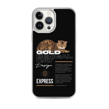 Gold Bengal Cat iPhone Case