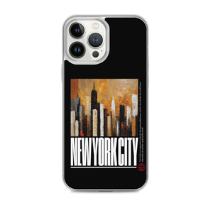 NYC Landscape Painting iPhone Case