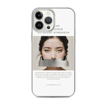 Silence Lao Tzu iPhone Case