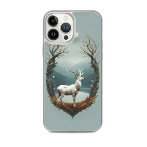 Deer By The Lake iPhone Case